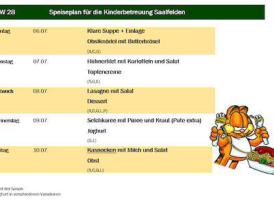 Speiseplan 06.07.-10.07.2026 Bild 1